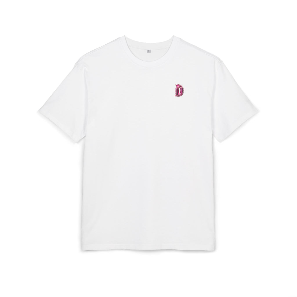 Oversize Tee — "Don’t Be A Skinny B*tch" Pink Gothic Graphic