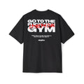 Discipline Gym T-Shirt - Black Oversized Fit
