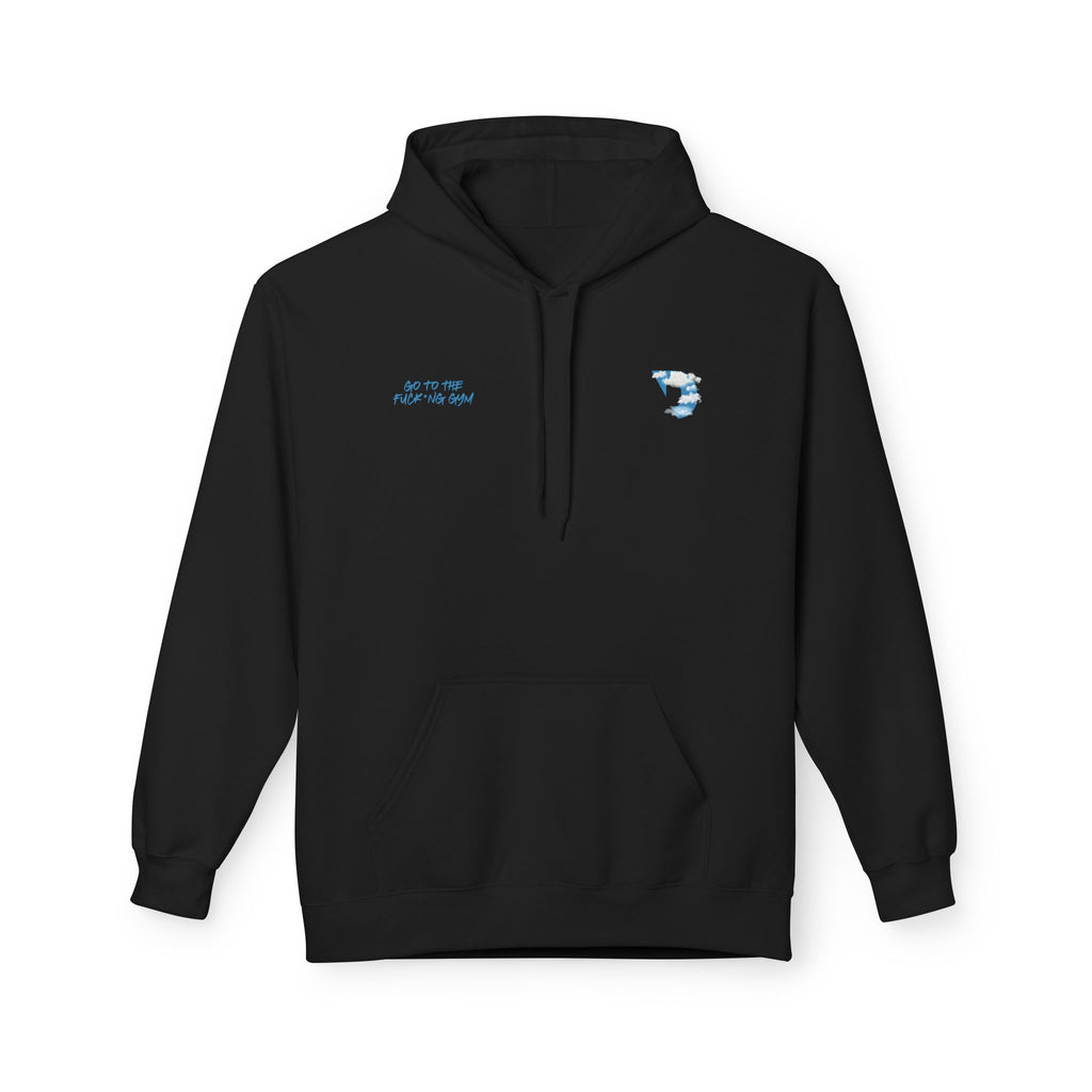 Cloud 'D' Motivational Hoodie — "The Cost of Your Inaction" Inspirational Pullover